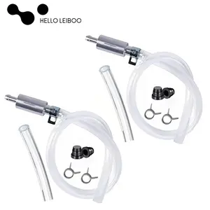 Two packs Brake Bleeder Hose - One Way Check Valve Tube Bleeding Tool Kit For Car Motorcyle Clutch
