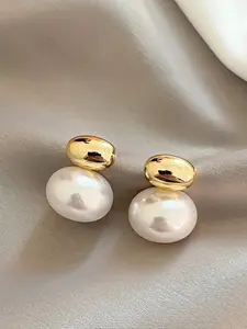 Elegant Beaded Dangle Earrings, French Style Jewelry for Women, Perfect for Parties & Daily Wear, Trendy Accessory