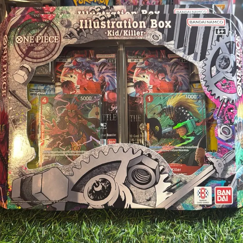 Bandai One Piece Illustration Box- Kid/Killer Ships sealed unless otherwise specified
