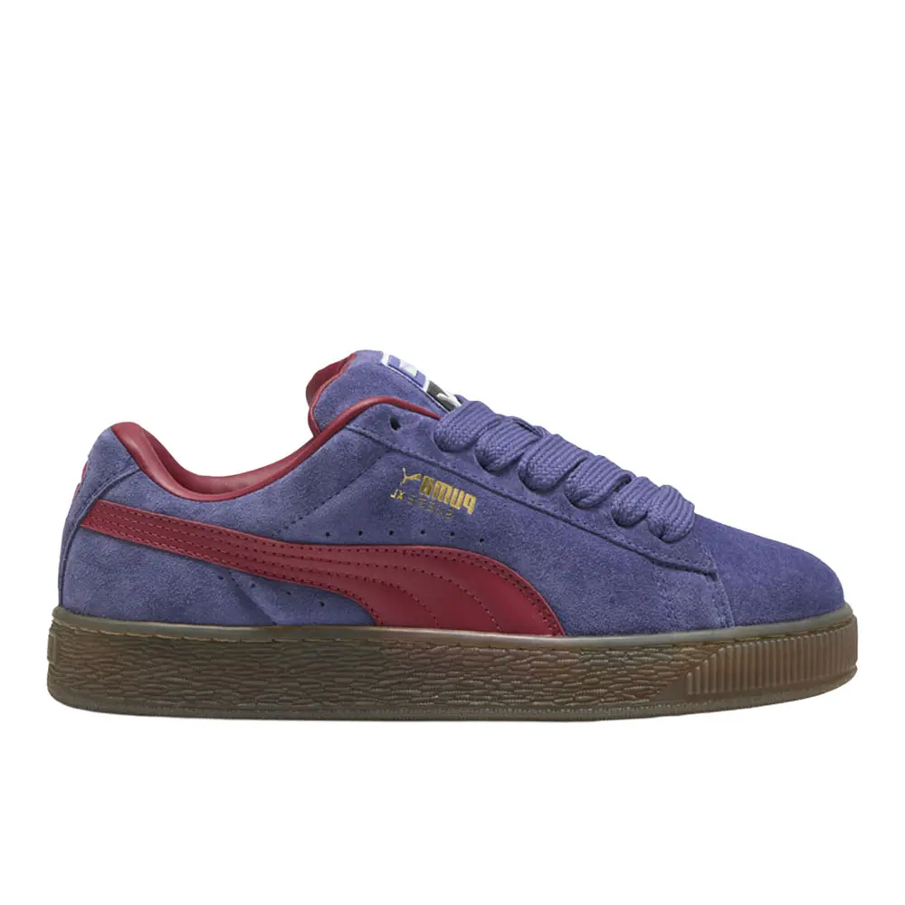 PUMA Mens Suede Xl Lace Up Sneakers Shoes Casual - Purple