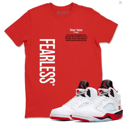 Jordan Red Fire Outfit TikTok Shop