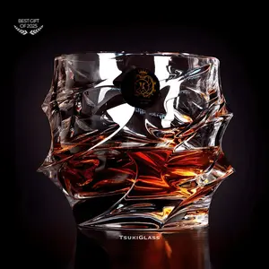 Storm Japanese Crystal Whisky Glass With Decanter
