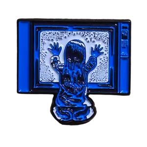 "The Ring" Girl Watching Static TV Pin