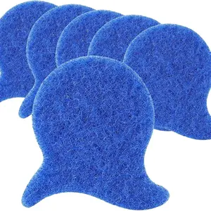 6-pack reusable floating lint filters for laundry; washing machine pet hair catcher—efficiently captures hair, lint, fabric foam, and stubborn stains; an essential tool for home laundry. Fun Mirror Stickers