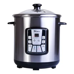 Narita 7L Electric Stew Pot with Keep Warm Function - Multi-Purpose Ceramic Cooker for Soups, Stews & More - Fast Heating - NSQ-700 - 1 Year Warranty