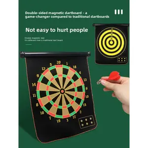 Magnetic dart board set, target toy, parent-child safety double-sided magnetic dart board