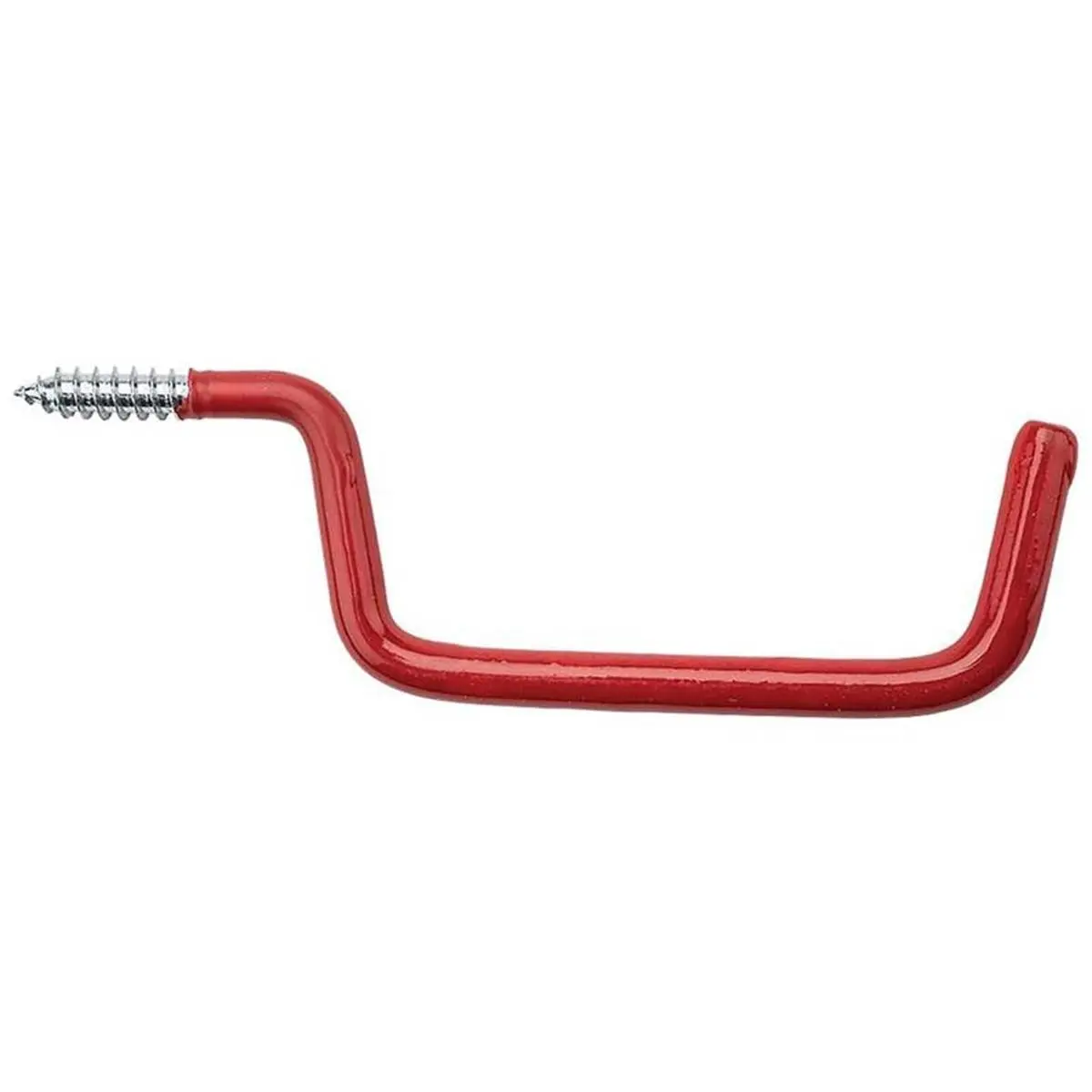 National Hardware 7179492 4 in. Vinyl-Coated Ladder Storage Hooks, Wall-Mounted Home Organiser for Room Organization, Decor