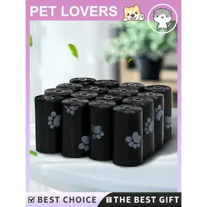 Kuas1 300pcs/20Rolls Dog Poop Bags, (450pcs/30Rolls-225pcs/150Rolls-75pcs/5Rolls-15pcs/1Rolls)