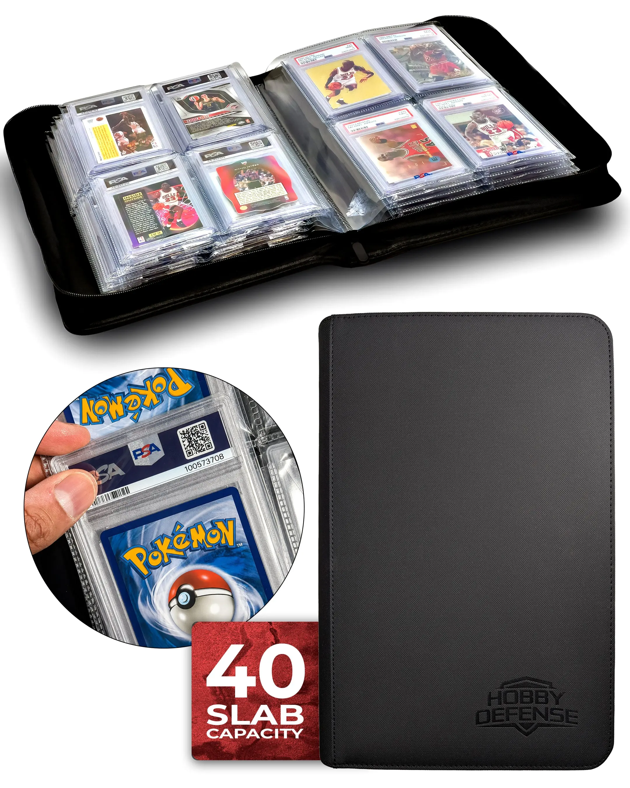 PSA Slab Binder - Holds 40 Slabs