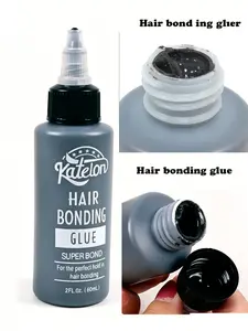 2 Oz 60 ml Black Hair Weft Bonding Glue Hair Weave bond