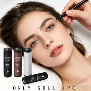 Eyebrow Shaping Stencil Kit ,A Multi-Style Template Set for Quick & Precise Design. Professional Microblading Supplies for Crafting Perfect Brows, Featuring a 20m Ink String Box for Precise Eyebrow Mapping.