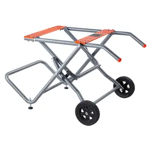 Portable Table Saw Stand with Wheels 350 lbs Load Capacity Rolling Foldable