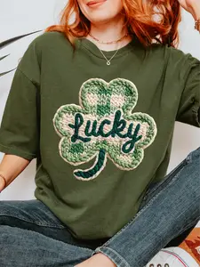 Lucky Leprechaun ~ Unisex Short Sleeve CC Garment Dyed T-Shirt Printed in the USA