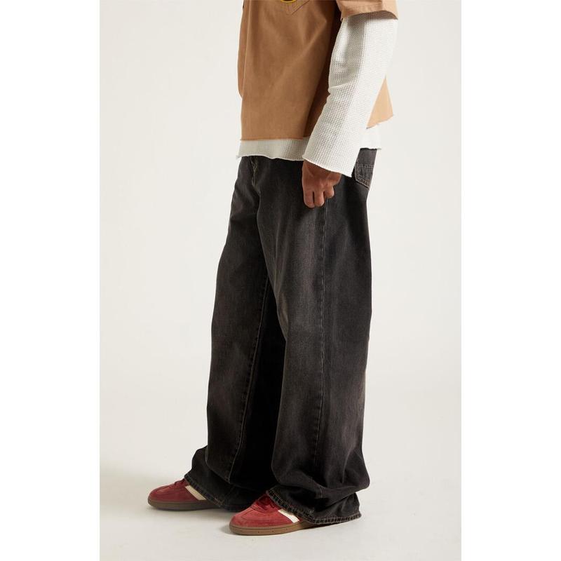 Pacsun Men's Blake Extreme Baggy Jeans Black