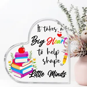 Teacher Appreciation Gift for Women, Birthday Gift for Teacher, Paperweight Keepsake, Thank You Teacher Graduation Gift, Office Desk Decor, Office Home Decor