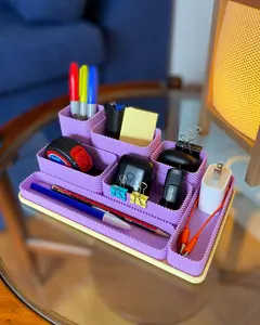 CoreGrid Bundle - Modular Desk & Home Organizer Set for a Tidy Setup