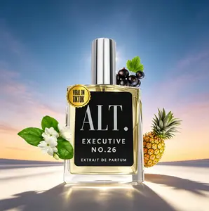ALT. FRAGRANCES Executive No. 26 Extrait de Parfum – Inspired by Creed Aventus, Long-Lasting Fruity Woody Men’s Perfume with Bergamot, Pineapple & Oakmoss, 60ml