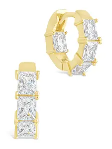 Cosima Baguette CZ Hoops