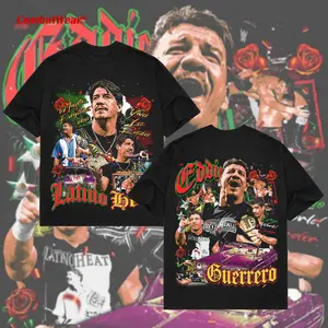 EDDIE GUERRERO TEE, Latino Heat Vintage 90s graphic unisex shirt, WWE graphic tee Streetwear Menswear
