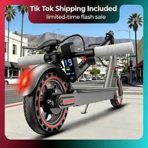 Electric Scooter -19 MPH Max Speed, 8.5''Honeycomb Solid Tires, 350W Motor, 12 Miles Range,Adjustable Speed Foldable Commuter Scooter with Dual Braking System &App Control School Scooters