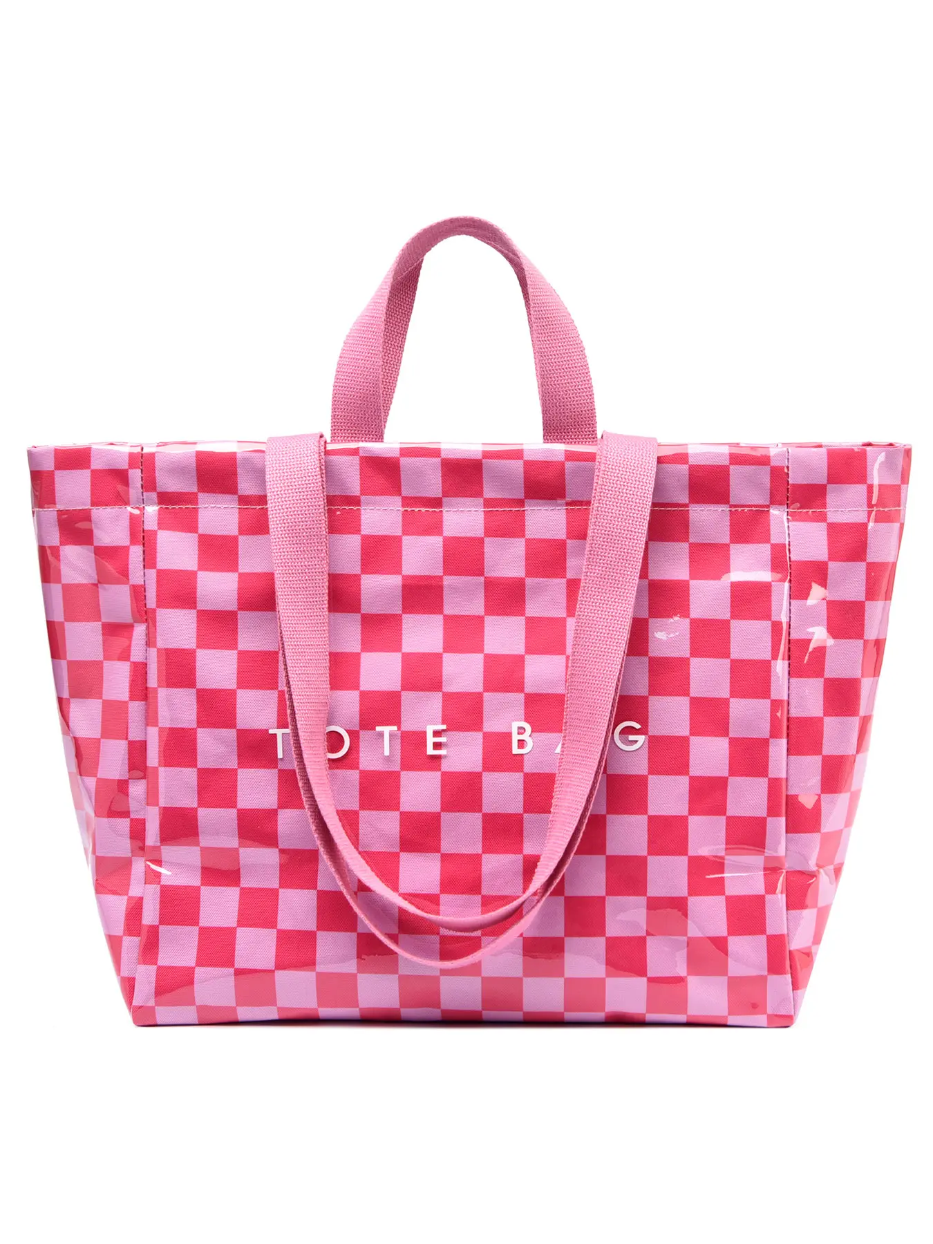 Pink checkerboard