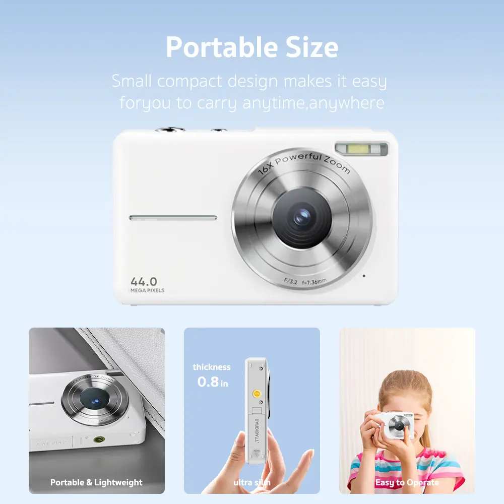 DC403 Digital Camera Auto Focus FHD 1080P with 16X Digital Zoom