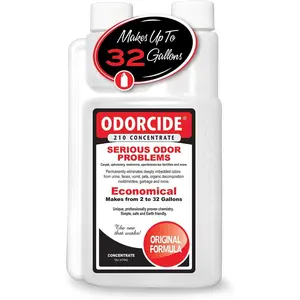 Odorcide Odor Eliminator Concentrate: Odor Eliminator for Strong Odor on Carpets, Hardwood & More - Smoke, Sweat & Pet Odor Eliminator for Home w/Non-Enzymatic Formula, 16 oz-