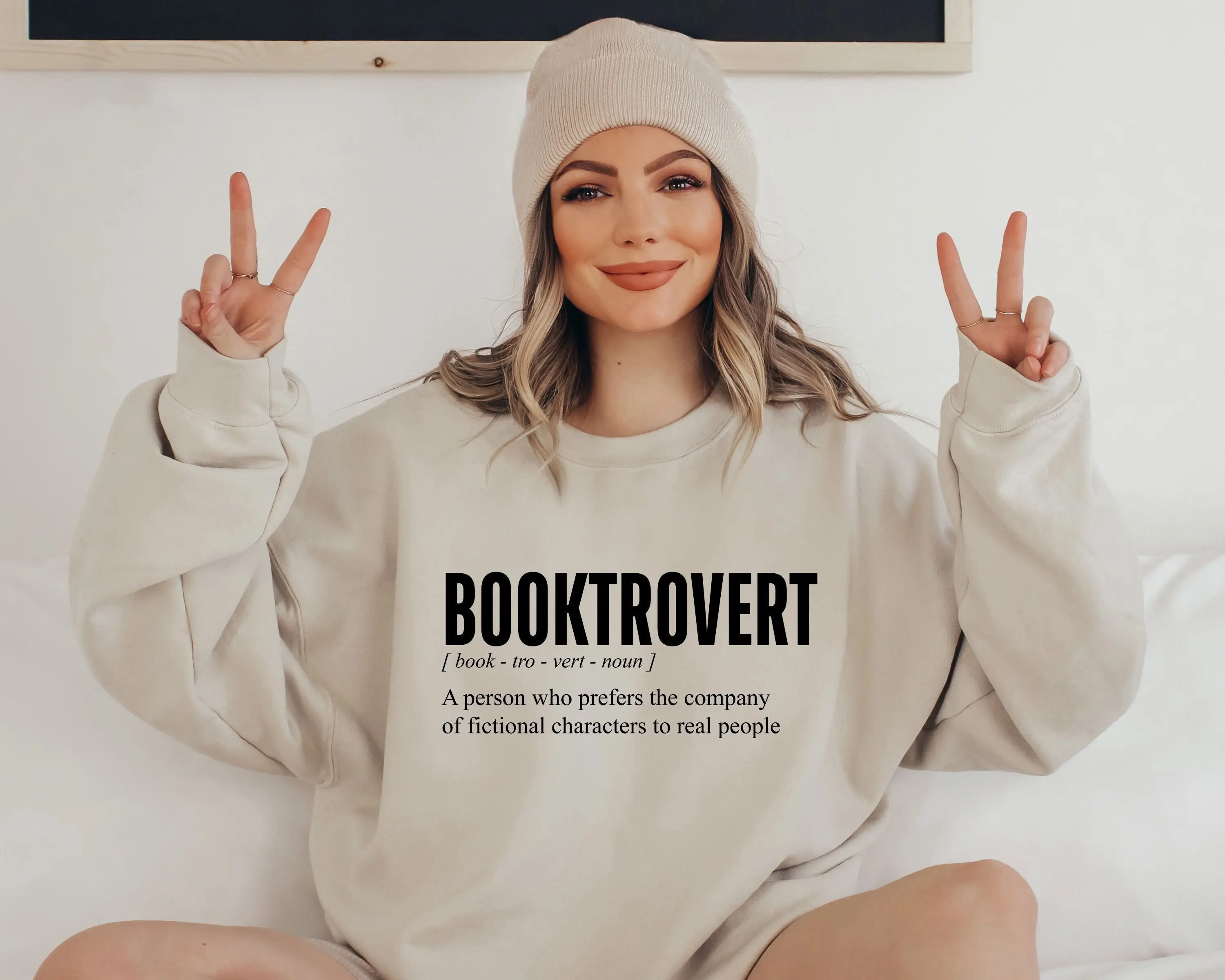 Booktrovert Definition Sweatshirt, Book Sweatshirt, Reading Sweatshirt, Funny Book Lover Sweatshirt, Teacher Sweatshirt, Librarian Sweatshirt, Book Lover Gift