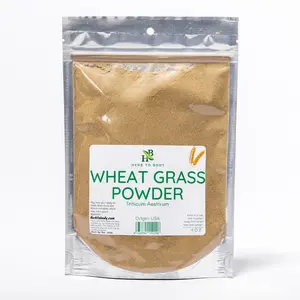 Herb To Body Wheat Grass Powder | Triticum aestivum | Wildcrafted | 4oz Supplement Healthcare