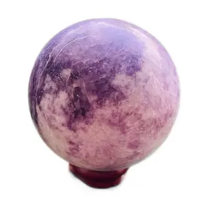 Natural Crystal Spheres Medium Size Home Ornament Rose Quartz Amethyst Lepidolite Clear Quartz US