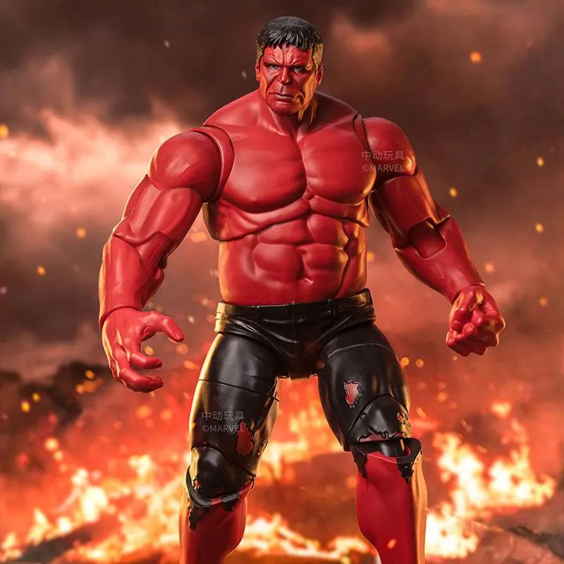 MARVEL RED HULK ARTICULATED ACTION FIGURE