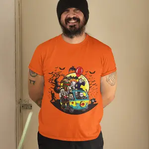 Friend Horror Movies Vintage T-Shirt, Scooby Horror Movie Merch, Unisex Shirt
