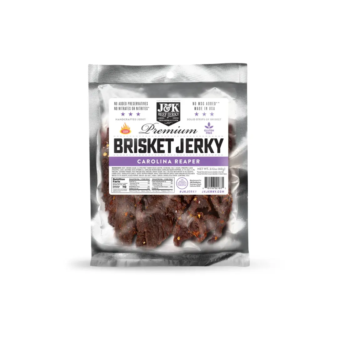 J&K Beef Brisket - Carolina Reaper Flavor