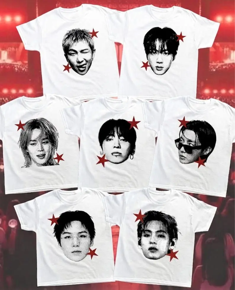 Arirang Tee - World Tour Bangtan Merch 2026 - Bangtan ARMY - Kpop Music Fan Gift Tee