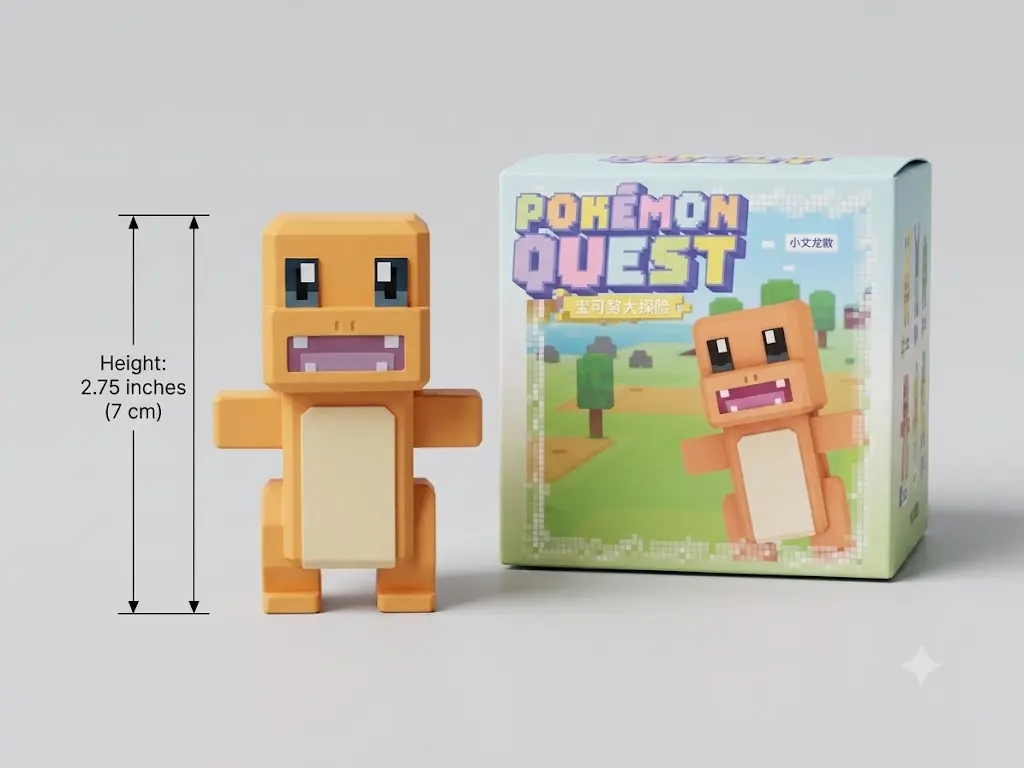 Langbowang Pokemon Quest Series 2.75-inch Figure - Charmander