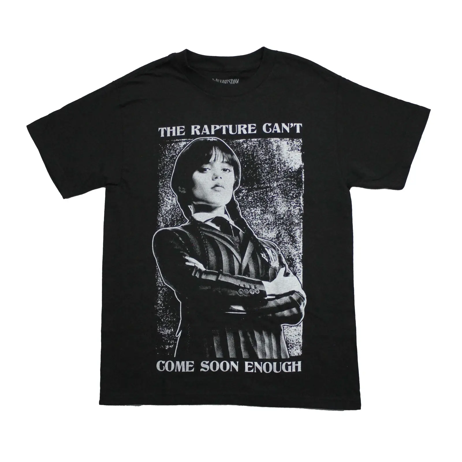 Wednesday Addams The Rapture Can't Come Soon Enough | Sarcastic Goth Tee, Fashion Cotton, Full Colors, Full Sizes, For Men, For Women