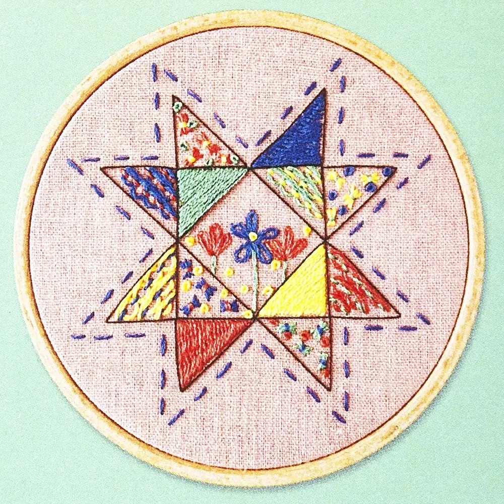 DIY Seeing Starflowers Embroidery Kit – Complete Craft Set for Adults & Kids