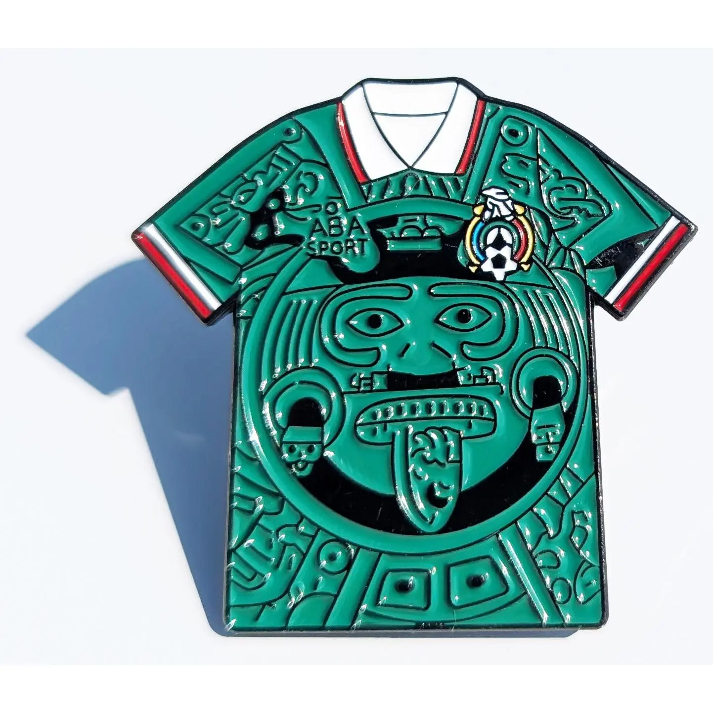 Mexico Pin For Caps And Clothing Enamel Badge Seleccion Mexicana Shirt Uniform Mexican Mexico Pin
