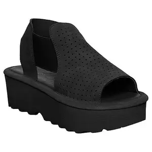 BEARPAW Tatiana Suede Platform Sandal