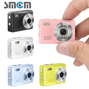 SMCM 1080P HD Digital Camera, 12MP 0.96-inch IPS High-definition Display Screen Camera with 32GB Memory Card & Built-in Flash, Outdoor Sports Camera