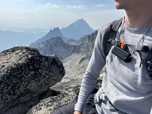 JSafe (1/2g) Waterproof Stash Tube with Adjustable Paracord Necklace for Hiking & Camping - Splash Proof & Durable Aerospace Grade Construction