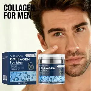 Men’s Collagen aging Wrinkle Cream, Men’s Facial Moisturizer Cream 50 g, Skin Firming and Tightening Lotion, Firming Hyaluronic Acid Moisturizer Moisture Hydrating Moisturizing Hydrating Moisturizing Hydrating Moisturizing