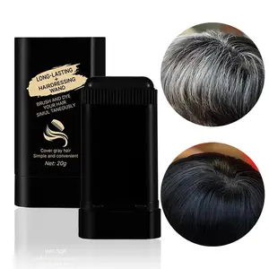 Hair Dye Comb,Disposable Hair Dye Penwaterproof Sweatproof Easy to Color Portable Fastreplenishment Color Does Not Fall Out Stick Lid Storage.