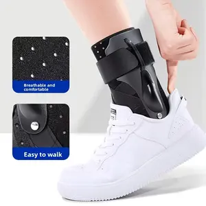 Ankle Support Brace with Hardware Reinforcement, Breathable Fabric, Adjustable Pressure, Ideal for Sports, Ankle Stabilization Device