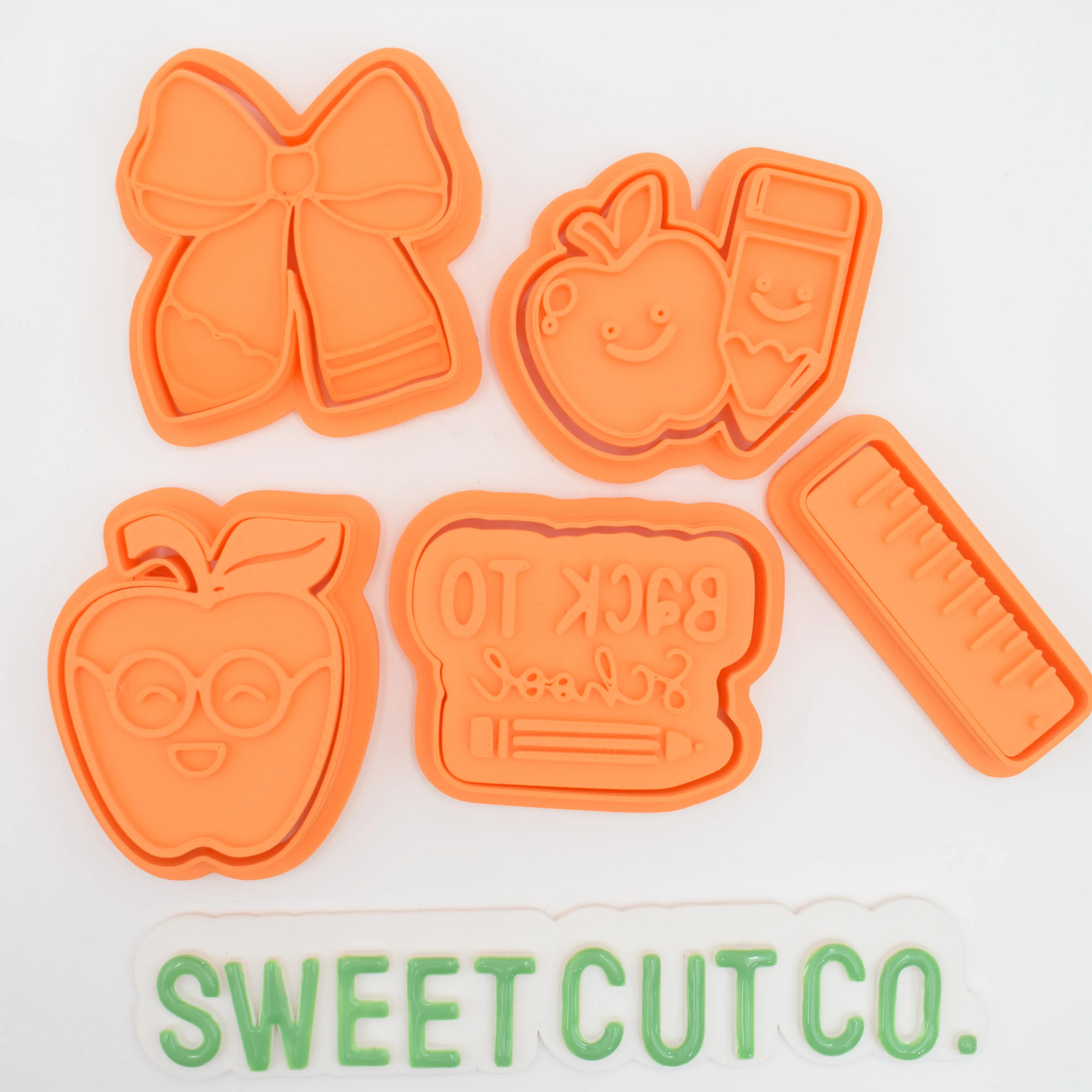 Back to School Cutter and Stamp Multi Tool for Chocolate and Fondant and more...
