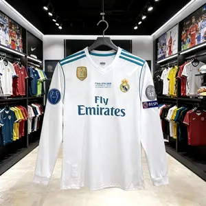 17 18/Home Kit/Soccer Jersey/7# Ronaldo/Fans Version/Long Sleeve/Football Jersey