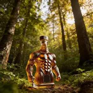 Muscle Gorilla Whiskey Decanter, Creative Strong Gorilla Bottle, Unique Bar Decor, Perfect for Home & Party Use, Durable Design, Home Bar Accessories
