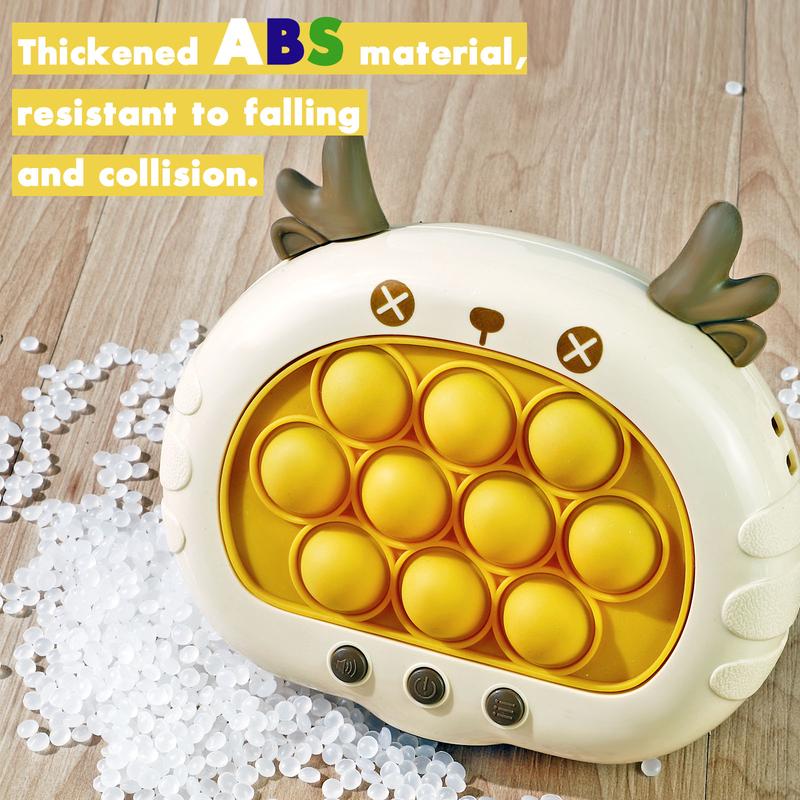 Fast Push Pop Game Toy for Kids – Electronic Puzzle with Lights & Music, Memory Challenge, Multiplayer Mode, Stress Relief Toy for Children