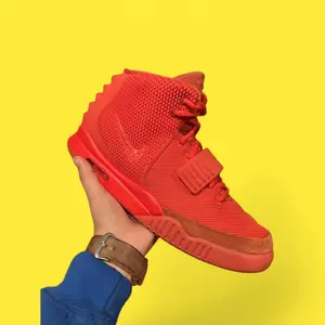 Nike Air Yeezy 2 SP Mid Red October- Has The Original Nike Receipt!!!