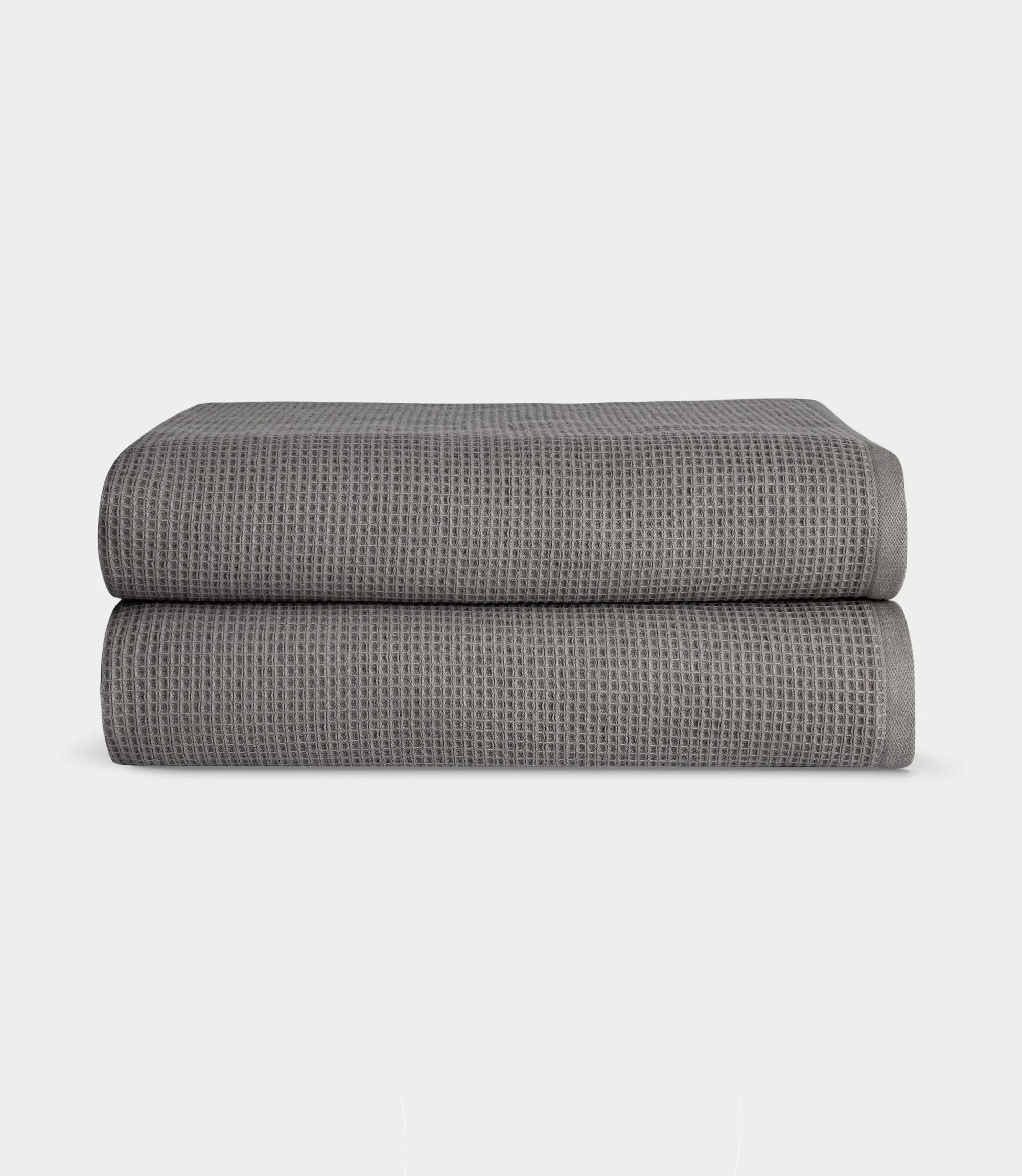Cozy Earth Waffle Bath Sheets | Oversized Dual-Sided Bamboo Viscose & Cotton Bath Sheet Set